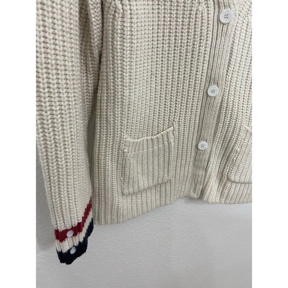 Thom Browne Cardigan Women’s Cream Size Small (0) - Picture 2 of 7